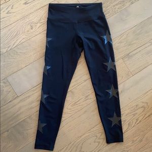 **3/$40** 90 Degree by Reflex black star tights